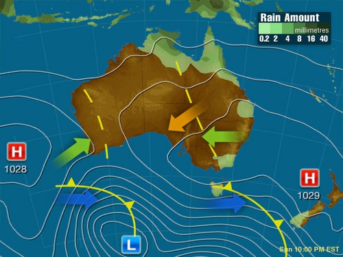 Sunday forecast © SW